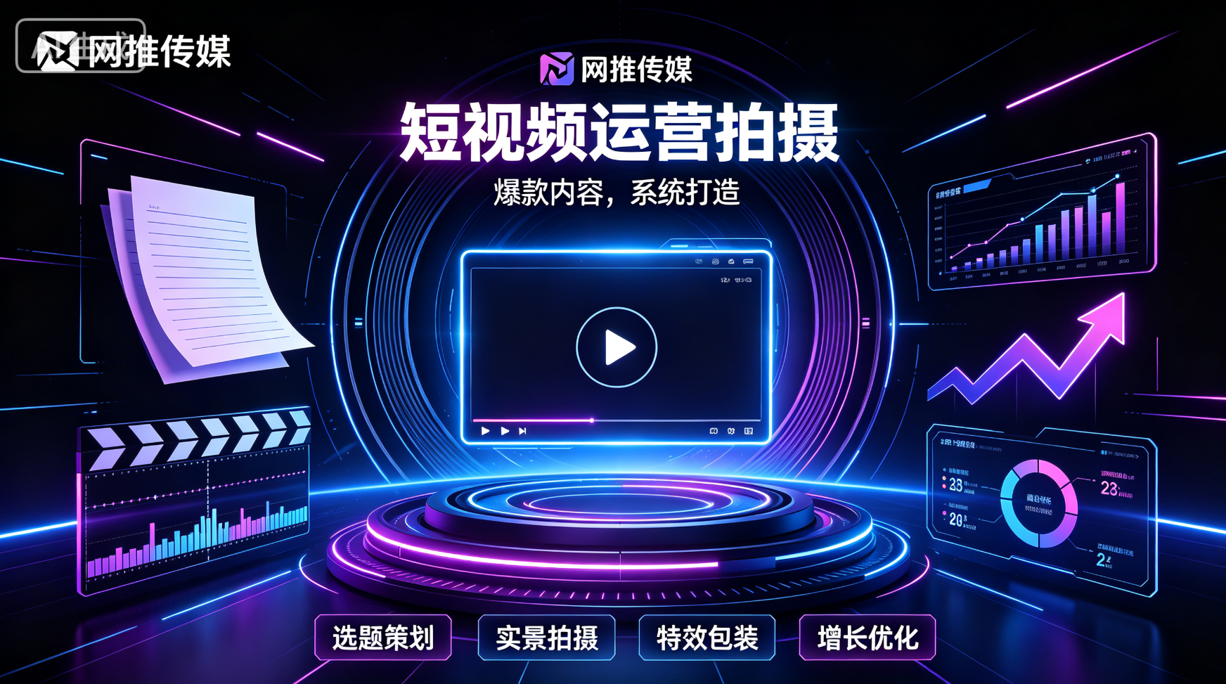 网推传媒运营的短视频内容策划案例