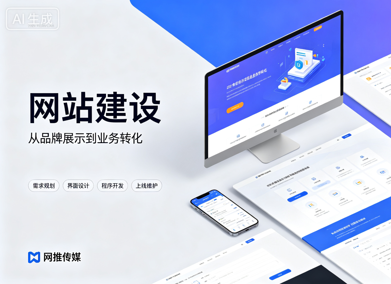 网推传媒设计的企业网站建设案例截图